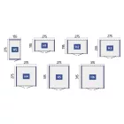 ​​Biohort HighLine® szerszámos ház - dupla ajtóval 