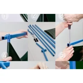 Fémkeret hegesztő paravánhoz