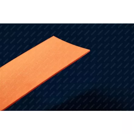 Színes PVC szalag 200 × 2 mm narancspiros 50 m