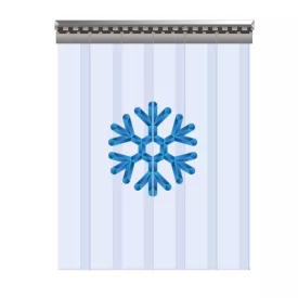 Fagyálló PVC hőfüggöny 3260 × 3050 mm