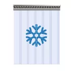 Fagyálló PVC hőfüggöny 850 × 2150 mm