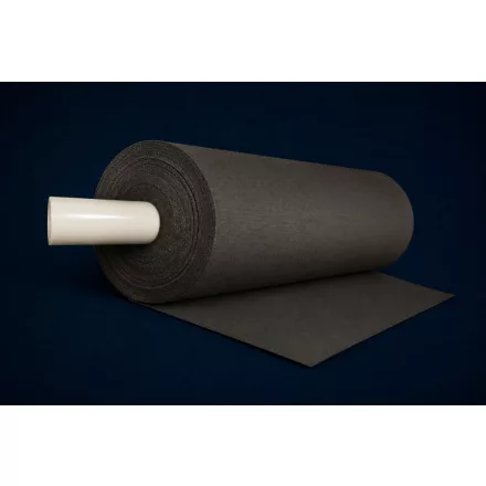 Prelată de sudură din fibră de sticlă LAVAshield, culoare neagră, ± 550 °C, lățime 1830 mm