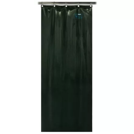 Cortină de sudură tip fâșie verde, 680 × 1800 mm