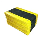 ESD álláskönnyítő szőnyeg 910 × 610 × 17 mm – fekete/sárga