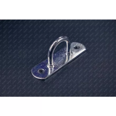 Ponyvarögzítő fül íves 21 mm