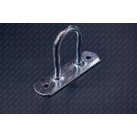 Ponyvarögzítő fül íves 38 mm