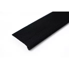 Kéder szalag 7,5 mm - fekete