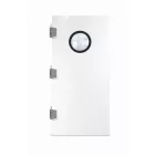 HDPE lengőajtó 1400 × 2500 mm – élelmiszeripari kivitel