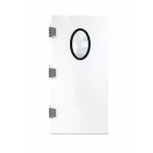 HDPE lengőajtó 1800 × 2500 mm – élelmiszeripari kivitel