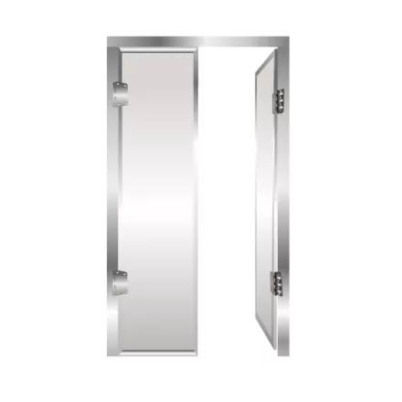 Merevszárnyú lengőajtó 2000 × 2200 mm