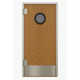 Merevszárnyú lengőajtó 900 × 2100 mm