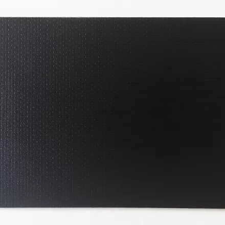 Fekete, antisztatikus PTFE bevonatú üvegszövet 1524 mm -101 °C–315 °C / 50m