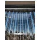 Normál bordázott PVC hőfüggöny 3260 × 3050