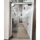 PVC lengőajtó 3000 × 3500 mm