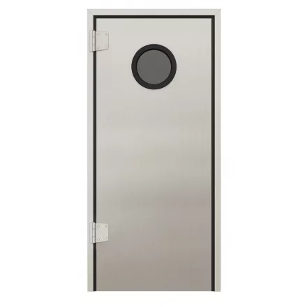 Rozsdamentes lengőajtó 1100 × 2500 mm