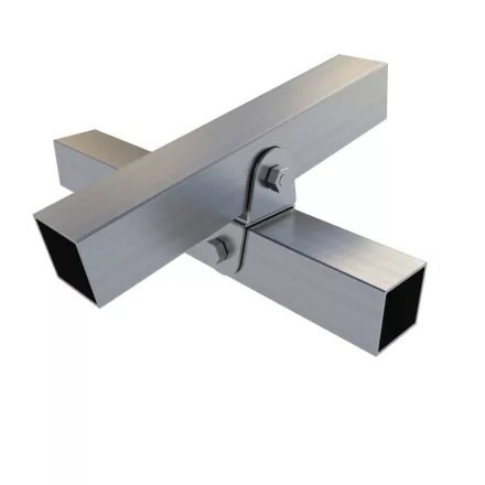 Rögzítő konzol dupla kereszt 5×5 cm