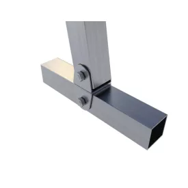 Rögzítő konzol dupla egyenes 5×5 cm