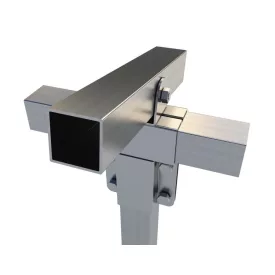 Rögzítő konzol "T" felül állítható 5×5 cm