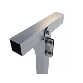 Rögzítő konzol egyenes, felül állítható 5×5 cm