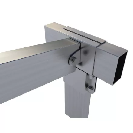 Rögzítő konzol "T" + állítható oldal 10×5 cm