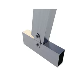 Rögzítő konzol dupla egyenes 10×5 cm