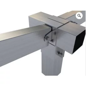   Rögzítő konzol dupla "T" fix-állítható 2 × 10×5 cm / 2 ×10×10 cm