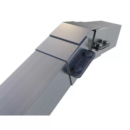 Rögzítő konzol kezdő gerinc 10×10 cm