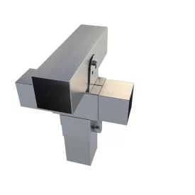   Rögzítő konzol "T", felül állítható 10×10 cm