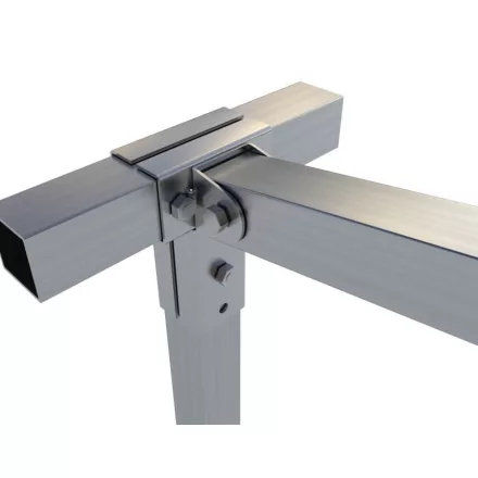 Rögzítő konzol "T" + állítható oldal 2,5×2,5 cm