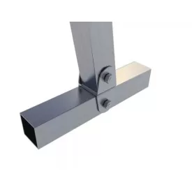 Rögzítő konzol dupla egyenes 2,5×2,5 cm