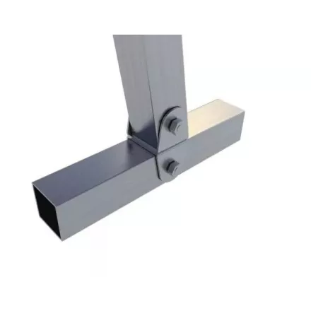 Rögzítő konzol dupla egyenes 2,5×2,5 cm