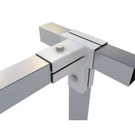 Rögzítő konzol "T" egyenes kimenettel 5×5 cm