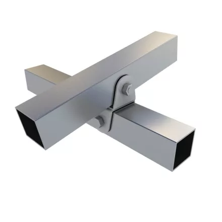 Rögzítő konzol dupla kereszt 5×5 cm