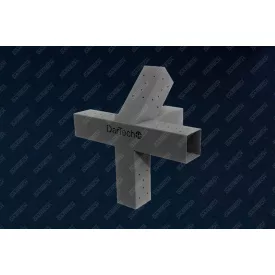 90° + 45 ° toldó elem