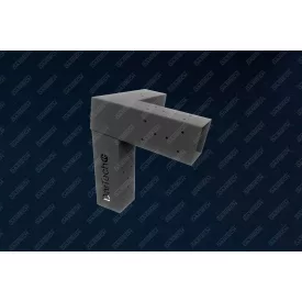 Lejtős sarokelem, jobbos