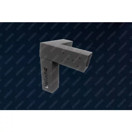 Lejtős sarokelem, jobbos