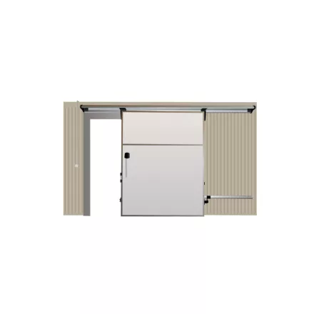 Hűtőajtó 2000 × 2500 mm – toló