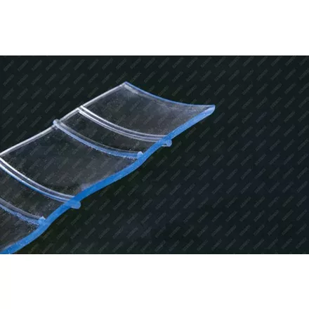 Normál bordázott PVC szalag 300 × 3 mm