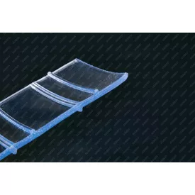 Normál bordázott PVC szalag 400 × 4 mm