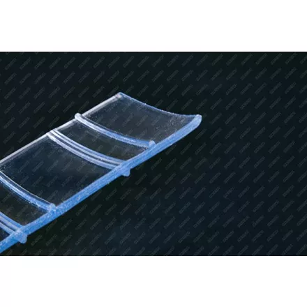Normál bordázott PVC szalag 400 × 4 mm