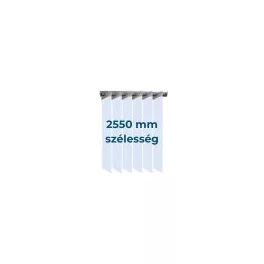 2550 mm szélesség