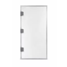 UȘI BATANTE HDPE CU RAMĂ DIN ALUMINIU