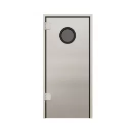 UȘI BATANTE CU PLACARE INOX CU UN CANAT